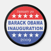 Barack Obama Einweihung Magnet (Vorne)
