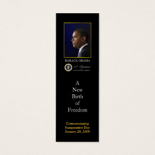 Barack Obama Einweihungs-Profil