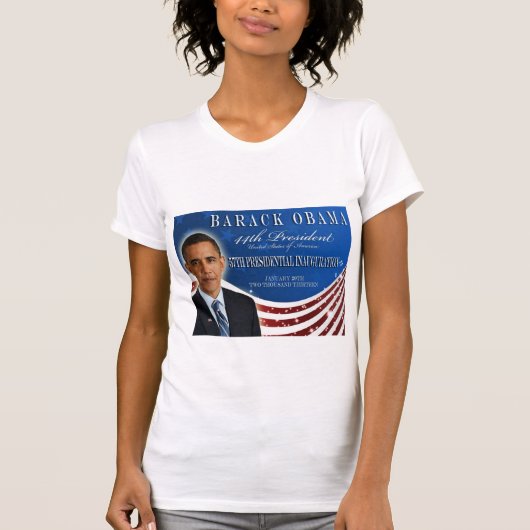 Barack Obama Einweihungs-T-Shirt 2013 T-Shirt (Vorderseite)