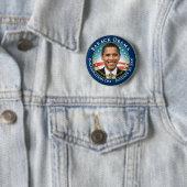 Barack Obama Eröffnungsknopf Button (Beispiel)