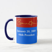 Barack Obama Feier Tasse (Links)