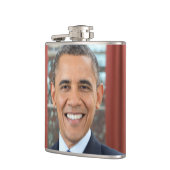 Barack Obama Flachmann (Links)