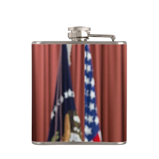 Barack Obama Flachmann (Rückseite)