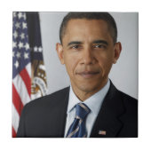 Barack Obama Fliese (Vorderseite)