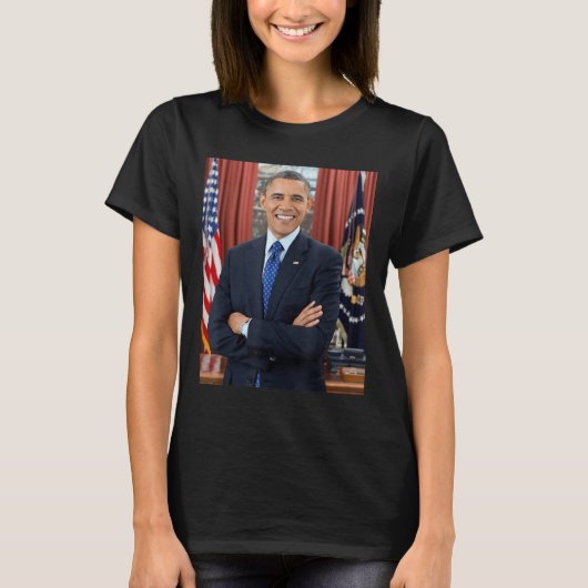 Barack Obama Foto 44. Präsident Potus Patriotic T-Shirt (Vorderseite)