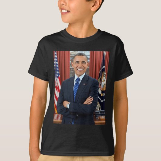 Barack Obama Foto 44. Präsident Potus Patriotic T-Shirt (Vorderseite)