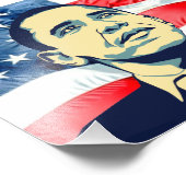 Barack Obama Fotodruck (Ecke)