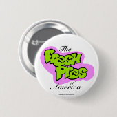 Barack Obama "frisches Pres von Amerika™" Knopf Button (Vorne & Hinten)
