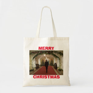 Barack Obama Frohe Weihnachten - Tragetasche