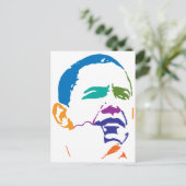 Barack Obama für Präsident 2012 Postkarte (Stehend Vorderseite)