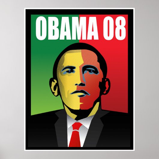Barack Obama für Präsident Poster (Vorne)