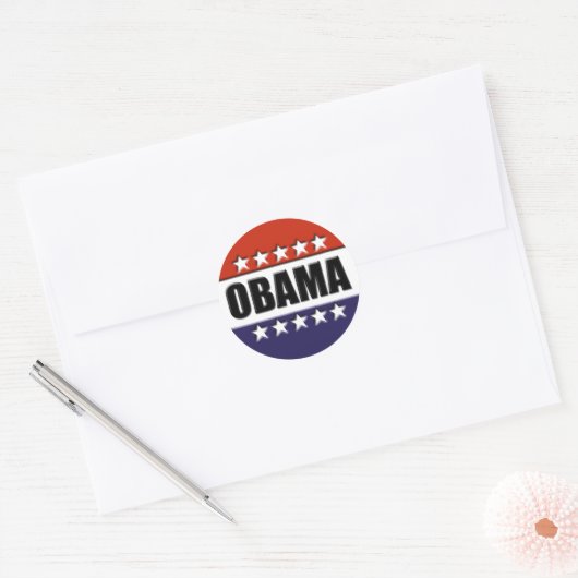 Barack Obama für Präsident Stickers (Umschlag)