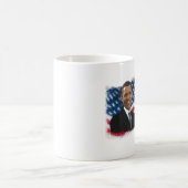 Barack Obama für Präsidenten Mug Kaffeetasse (Mittel)