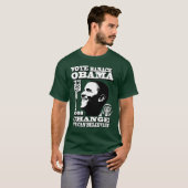 Barack Obama für Präsidenten T-Shirt (Vorne ganz)