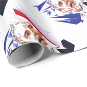 Barack Obama Geschenkpapier (Rolleneckpunkt)