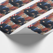 Barack Obama Geschenkpapier (Ecke)