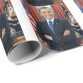 Barack Obama Geschenkpapier (Rolleneckpunkt)