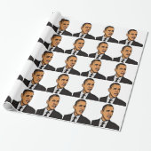 Barack Obama Geschenkpapier (Ungerollt)