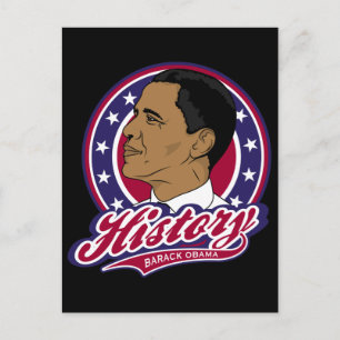 Barack Obama-Geschichte Postkarte