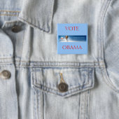 Barack Obama - glauben Sie Knopf Button (Beispiel)