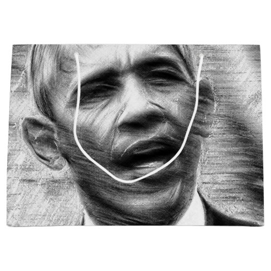 Barack Obama Große Geschenktüte (Vorderseite)