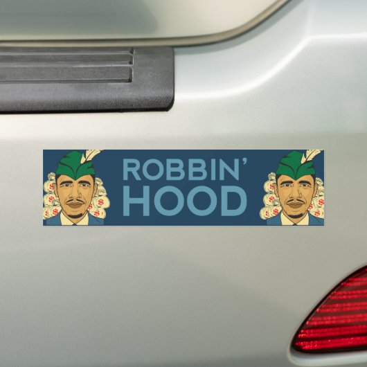 Barack Obama Hauben-Robin Hood Autoaufkleber (Auf Auto)