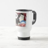 Barack Obama Haustier Reisebecher (VorderseiteRechts)