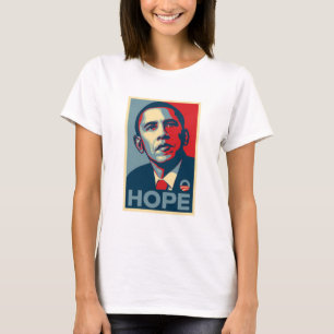 Barack Obama Hoffnungs-Plakat T-Shirt