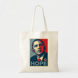 Barack Obama Hoffnungs-Plakat Tragetasche