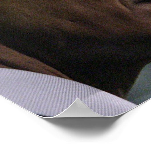 Barack Obama Hope Poster (Ecke)