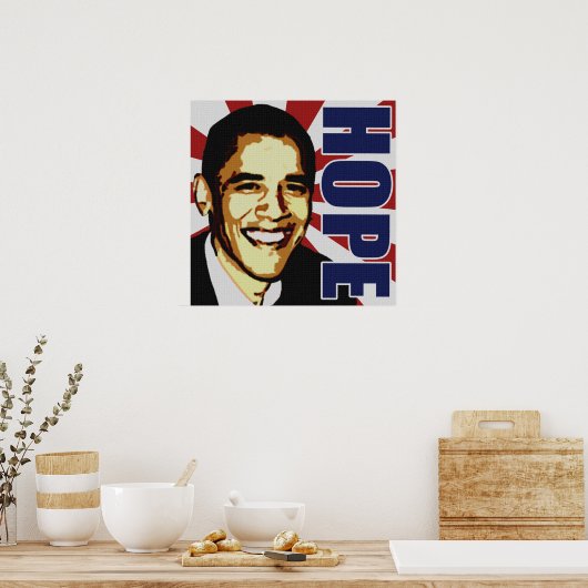 Barack Obama Hope Poster (Küche)