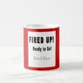 BARACK OBAMA IST BEREIT, ZU GO KAFFEETASSE (Mittel)