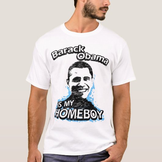 Barack Obama ist mein T - Shirt (Vorderseite)