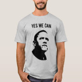 Barack Obama: JA, DAS WIR KÖNNEN. Lange Ärmel T-Shirt (Vorderseite)