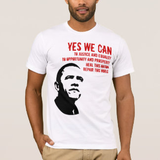 Barack Obama: JA KÖNNEN WIR… RD T-Shirt