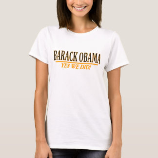 Barack Obama - JA TATEN WIR! Baby - Puppe T-Shirt