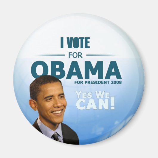 Barack Obama Ja wir können Magnet (Vorne)
