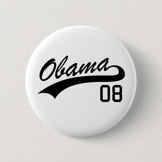 Barack Obama Jersey Knopf 2008 Button (Vorderseite)