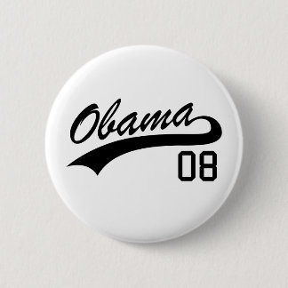 Barack Obama Jersey Knopf 2008 Button