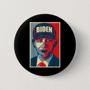 Barack Obama Joe Biden Hat 2020 Wahl Usa Democ Button