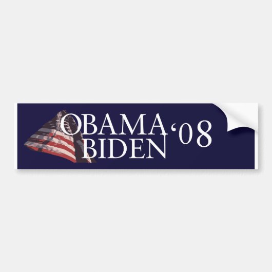 Barack Obama Joe Biden (Obiden) Autoaufkleber (Vorne)