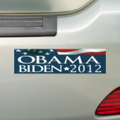 Barack Obama Joe Biden Wahl 2012 Autoaufkleber (Auf Auto)