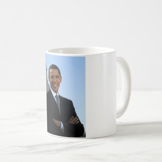 Barack Obama Kaffeetasse (VorderseiteRechts)