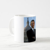 Barack Obama Kaffeetasse (Vorderseite Links)