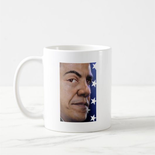 Barack Obama Kaffeetasse (Links)
