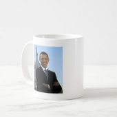 Barack Obama Kaffeetasse (Vorderseite Links)