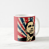 Barack Obama Kaffeetasse (VorderseiteRechts)