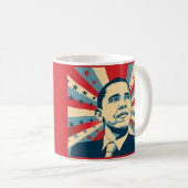 Barack Obama Kaffeetasse (VorderseiteRechts)
