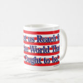 Barack Obama Kaffeetasse (VorderseiteRechts)