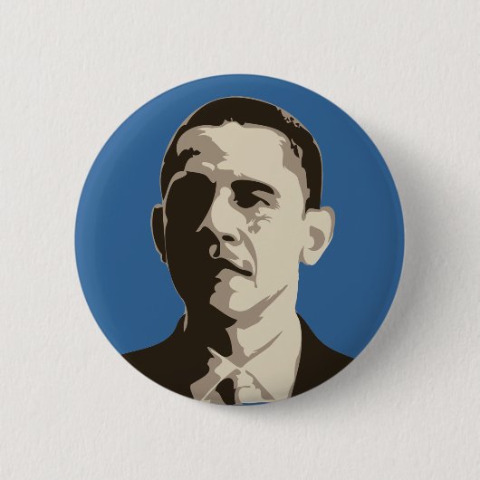 Barack Obama Kampagnen-Knopf Button (Vorderseite)